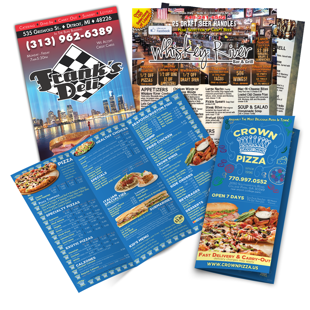 Take Out Menus